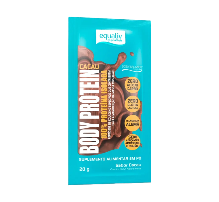 Kit Body Protein Sachês Uni Sabores 5 Uni Equaliv - Image 4
