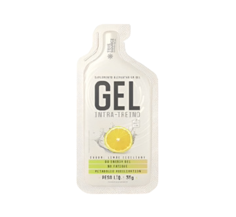 True Source Intra Treino Gel Limão Siciliano 1UNI Sachê 35g