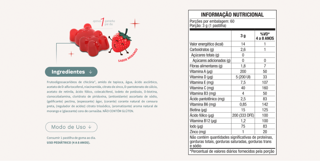 Gummy Kids 60 Gomas Equaliv - Image 6