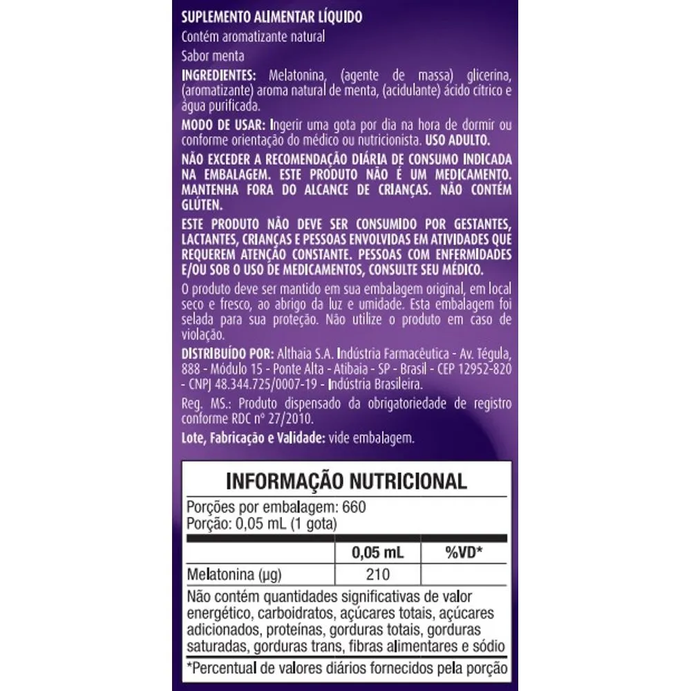 Melatonina Fast 30ml Equaliv - Image 2
