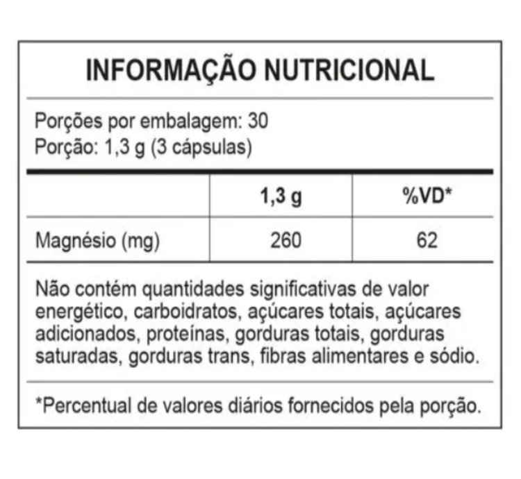 Magnésio Bisglicinato 90 Cáps Central Nutrition - Image 2