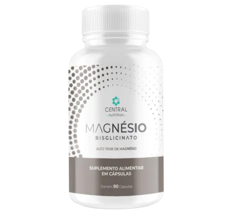 Magnésio Bisglicinato 90 Cáps Central Nutrition