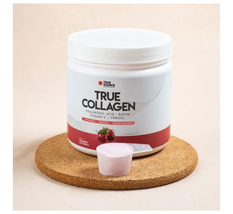True Collagen Cranberry com Hibisco 420g True Source - Image 6