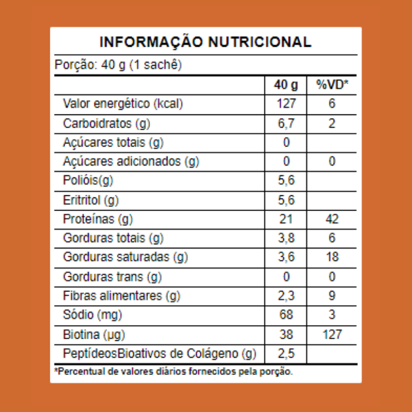 Collagen Protein Abacaxi e Hortelã 40g Puravida - Image 2
