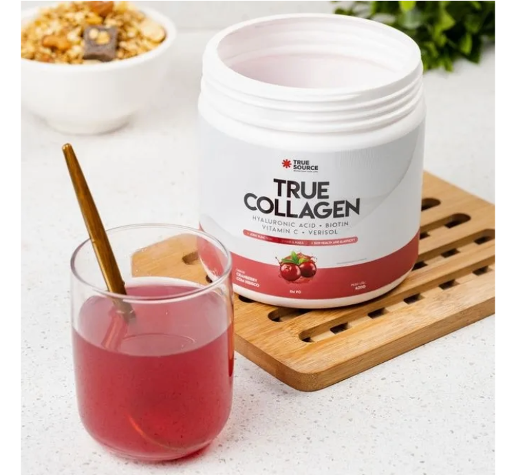 True Collagen Cranberry com Hibisco 420g True Source - Image 4
