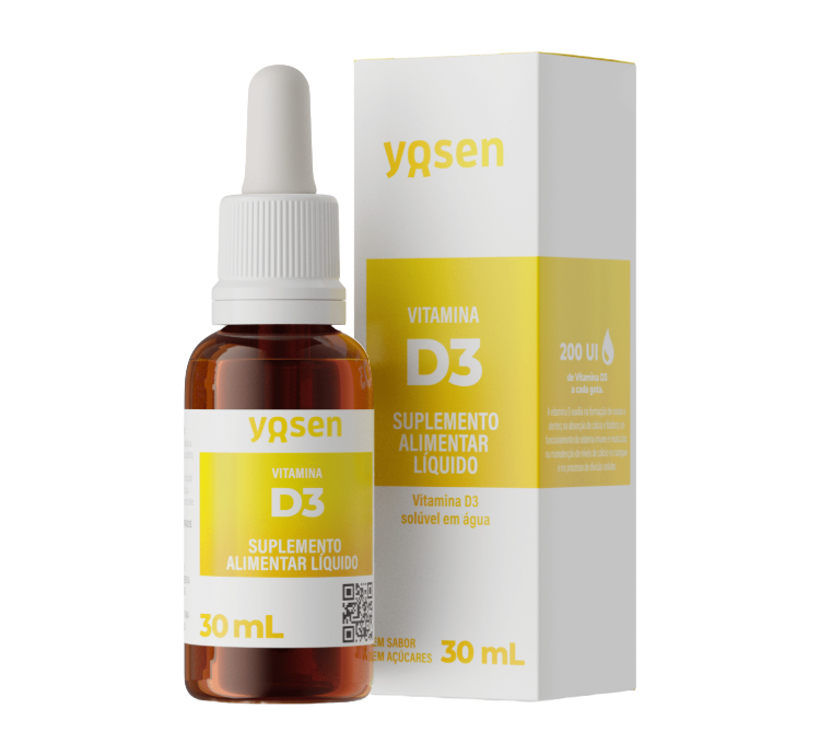 Vitamina D3 Ydrosolv 30ml Yosen