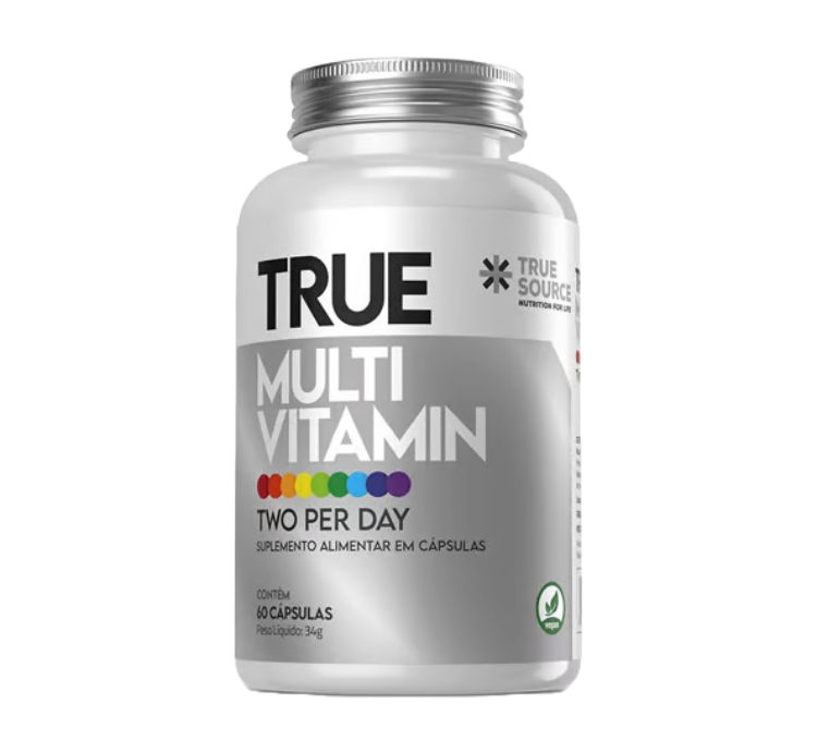 True Multi Vitamin Two Per Day 60 Cáps True Source