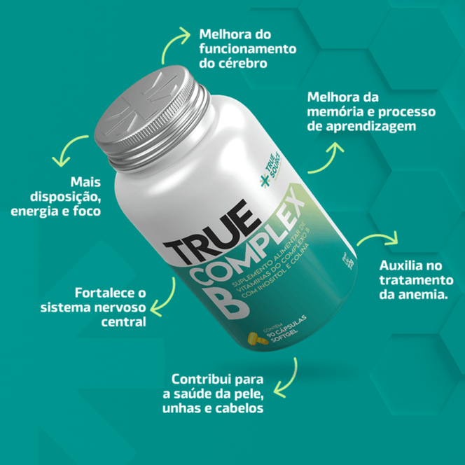 True Complex B 90 Cáps True Source - Image 4