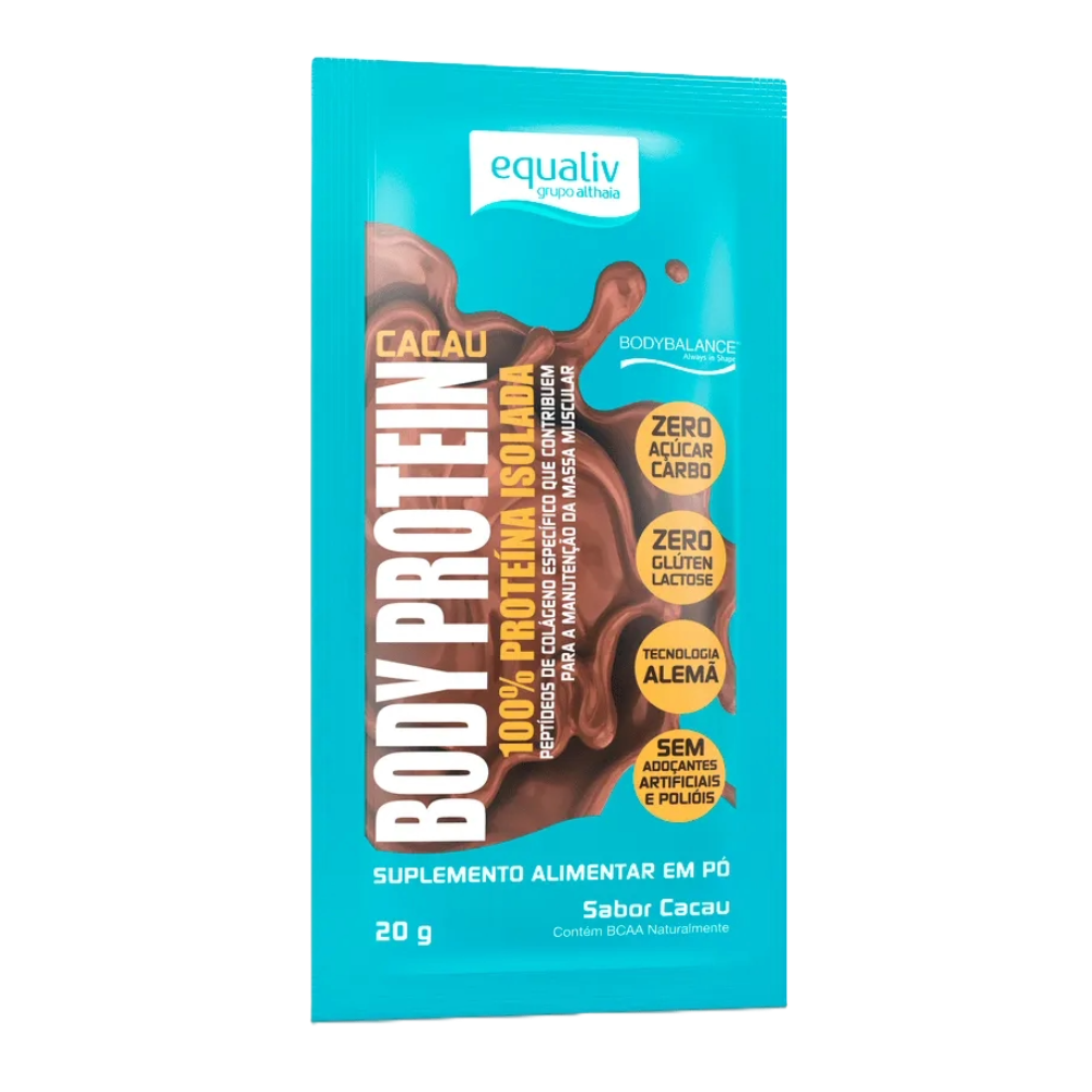 Body Protein Cacau Sachês Uni Equaliv