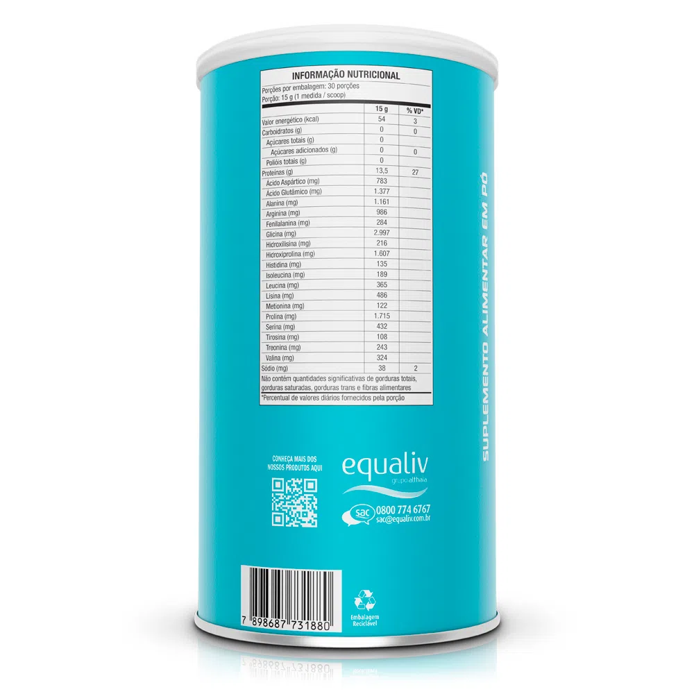 Kit 3 Body Protein Neutro 450g Equaliv - Image 3