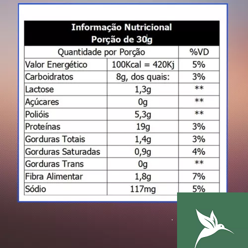 Grassfed Whey Protein Chocolate Belga Puravida 1UNI Sachê 30G Puravida - Image 2