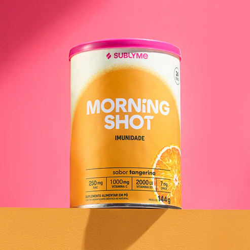 Morning Shot Imunidade Sabor Tangerina 144g