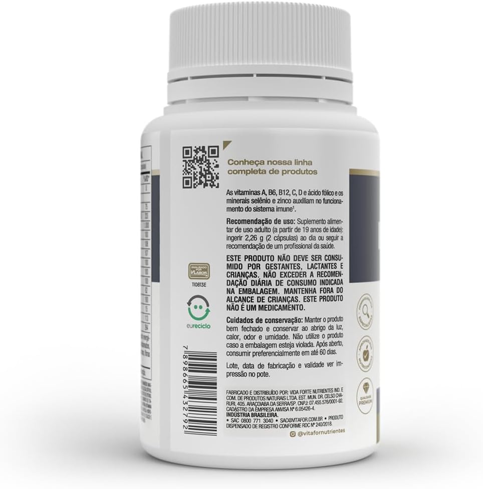 Imunomult Multivitamínico 120 Cápsulas Vitafor - Image 4