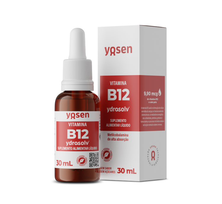 Vitamina B12 Ydrosolv 30ml Yosen