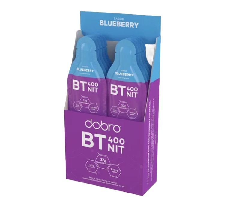 BT 400 NIT Bluberry 10 Sachês 30g Sem Cafeína Dobro
