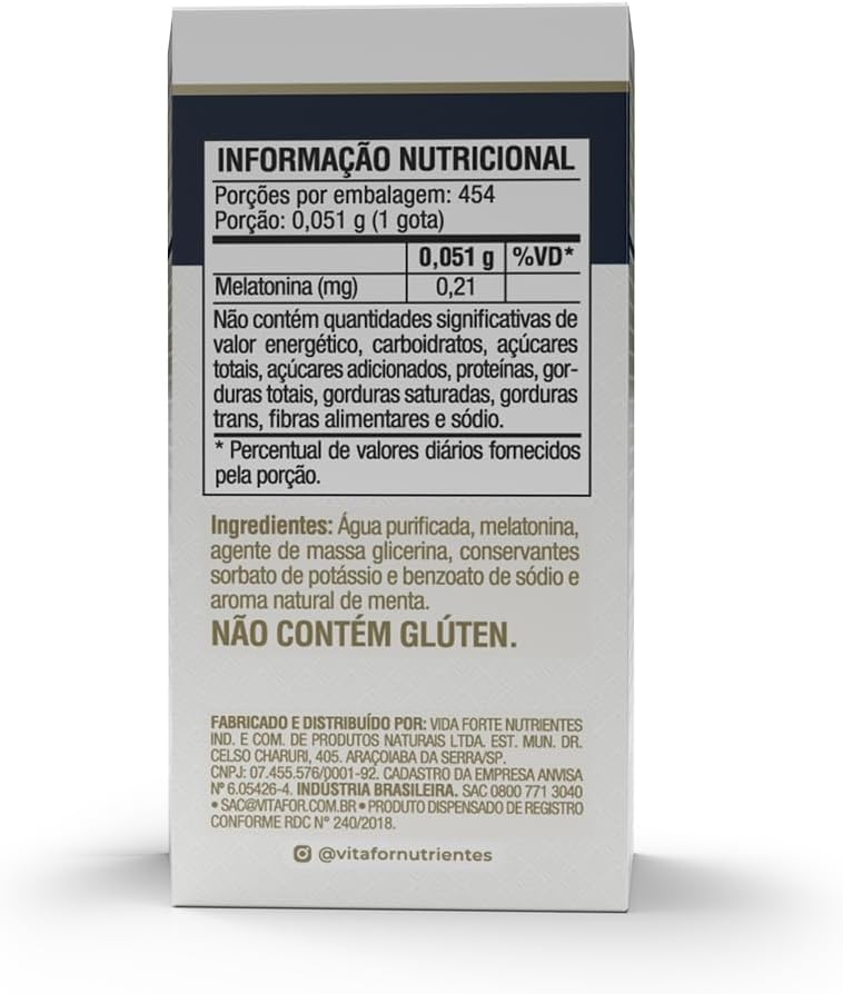 Melatonina Vitafor 20ml - Image 3