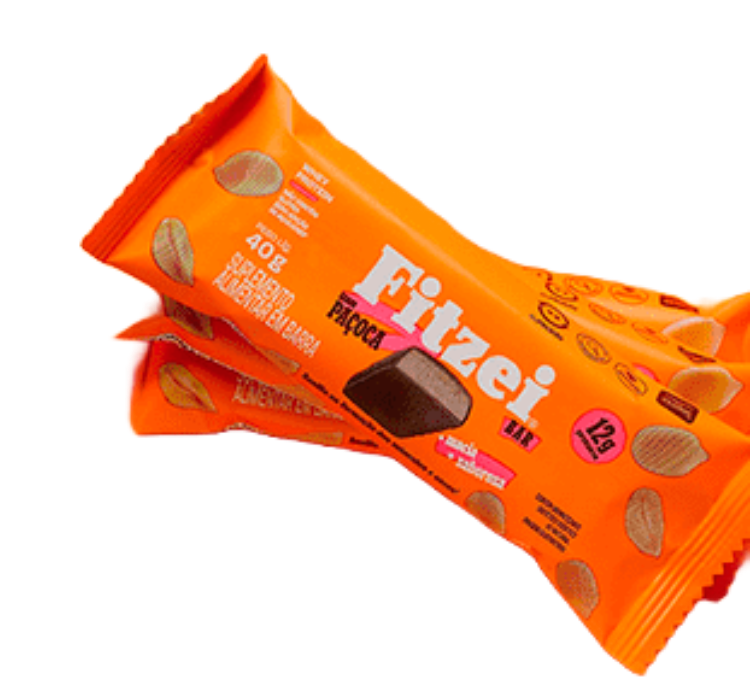 Fitzei Bar Paçoca 1 UNI de 40g Vitafor