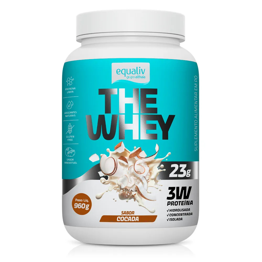 The Whey 3W Cocada 960g Equaliv