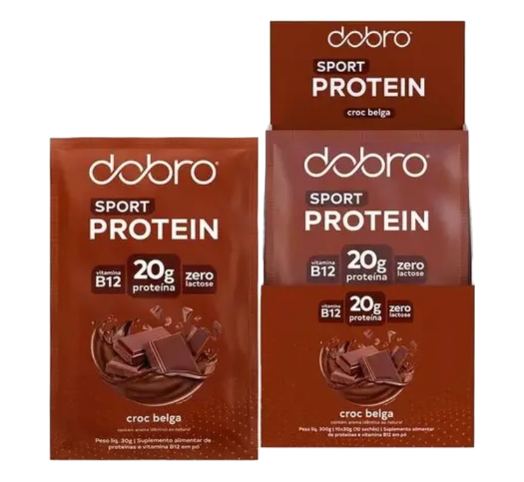 Sport Protein Croc Belga 30 Sachês 30g Dobro - Image 2