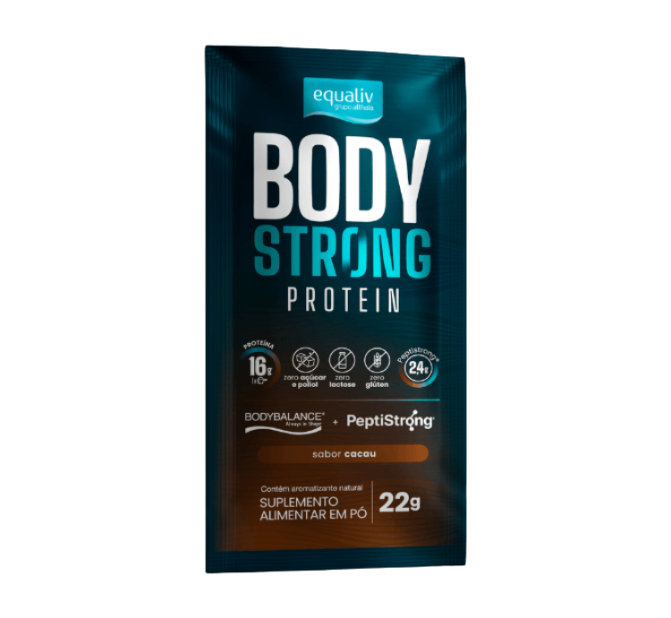 Body Strong Protein 10 Sachês 22g Equaliv - Image 2