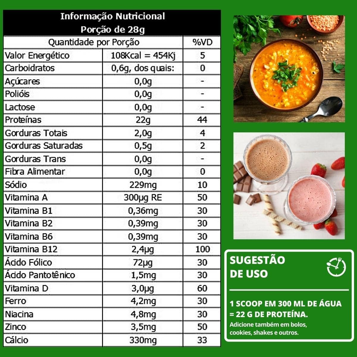 Vegan Protein Sabor Neutro 450gr Puravida - Image 3