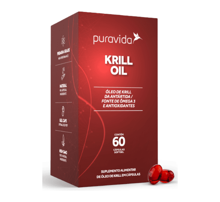 Krill Oil 60 Caps Puravida