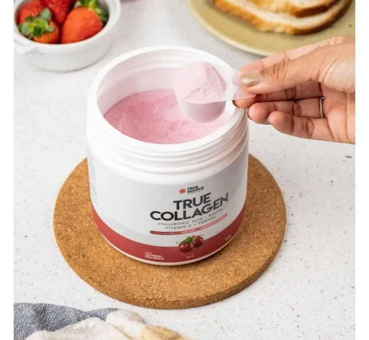 True Collagen Cranberry com Hibisco 420g True Source - Image 5