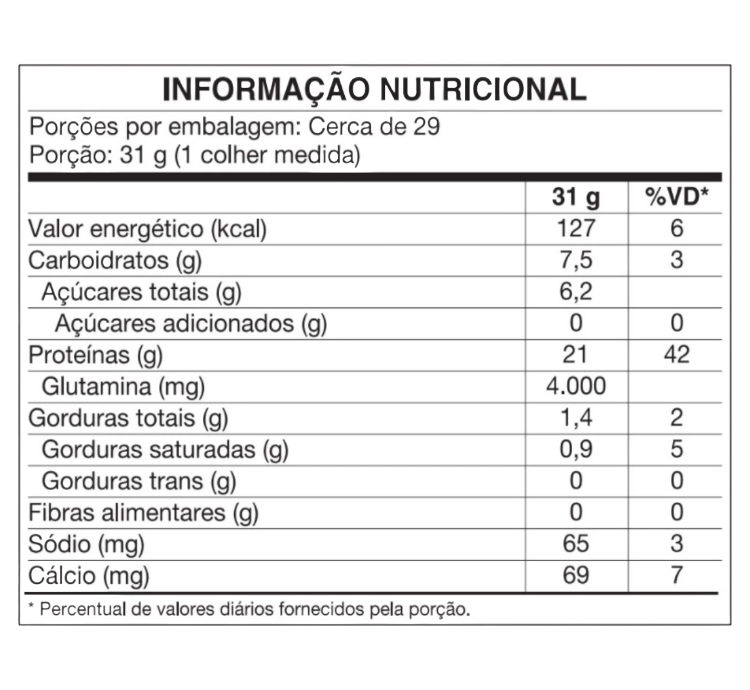Whey Protein WPC Baunilha 900g Vitafor - Image 4