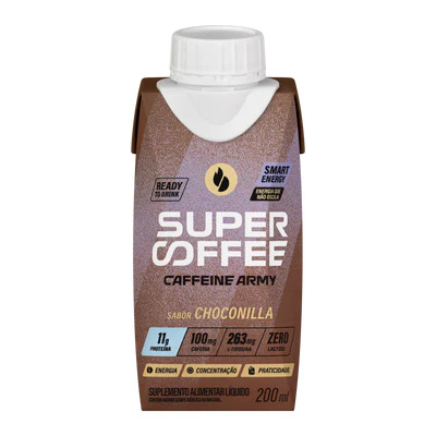 SuperCoffee Choconilla RTD 200ml Caffeine Army