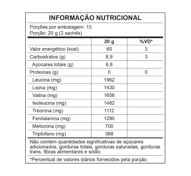 Aminnu Livre de Xilitol 30 Sachês de 10g Tangerina Central Nutrition - Image 2