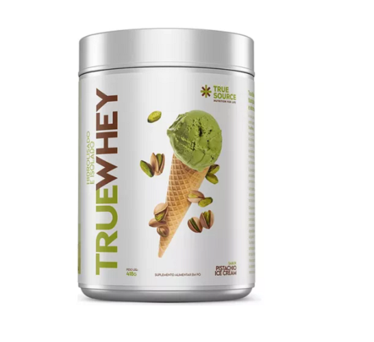 TrueWhey Pistachio Ice Cream 418g + 2 Sachês (Sabores Diversos) True Source - Image 2