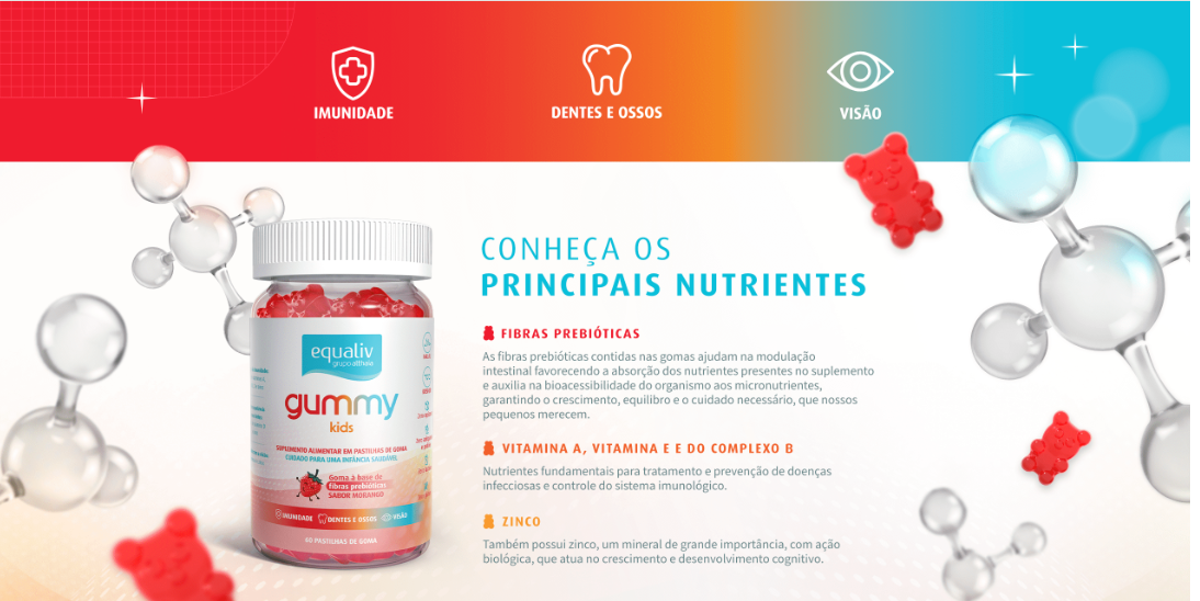 Gummy Kids 60 Gomas Equaliv - Image 5